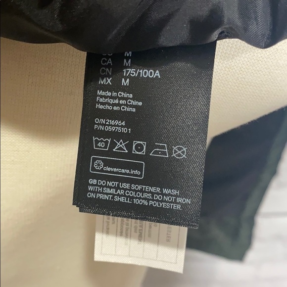 H&M MENS PADDED OUTDOOR JACKET IN GREEN SIZE SMALL - Picture 4 of 8